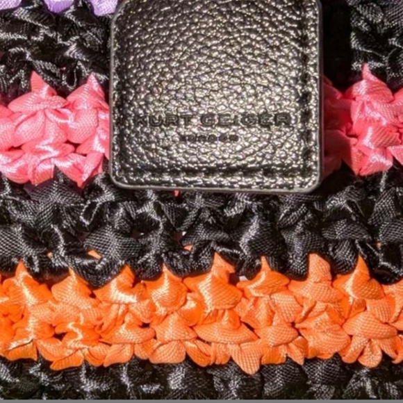 Kurt Geiger Multicolor Striped Tote Bag - Picture 3 of 5